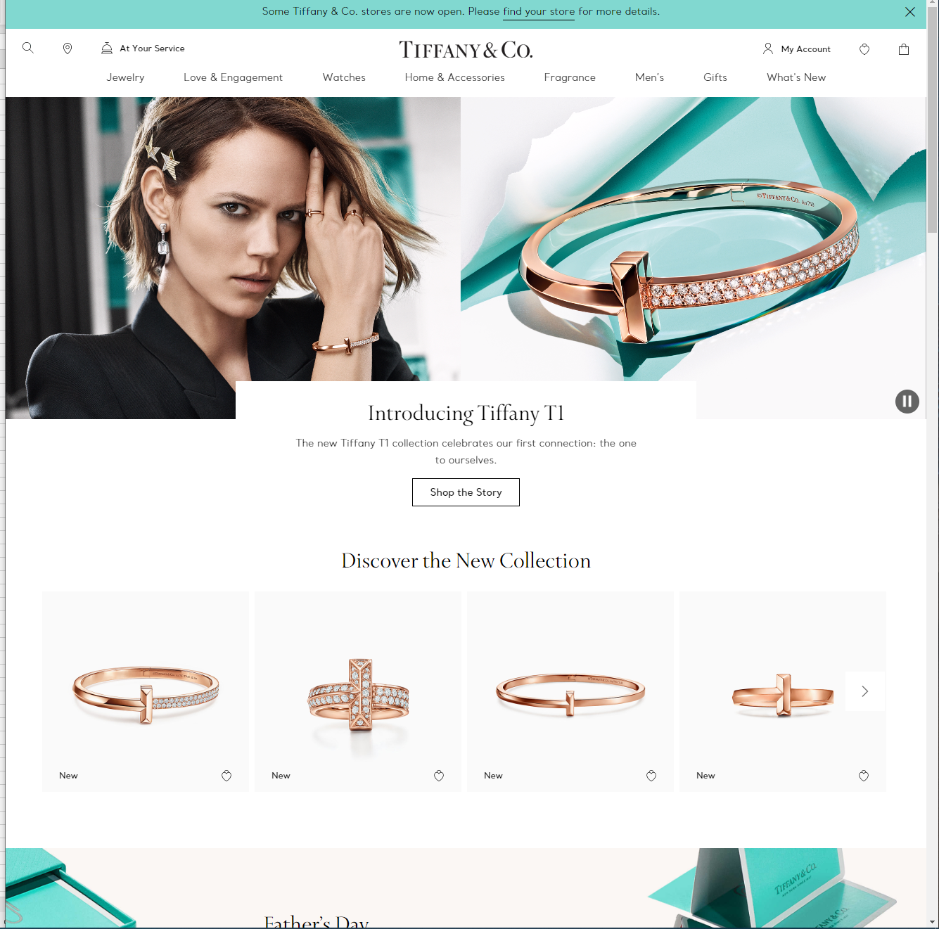 tiffany jewelry website